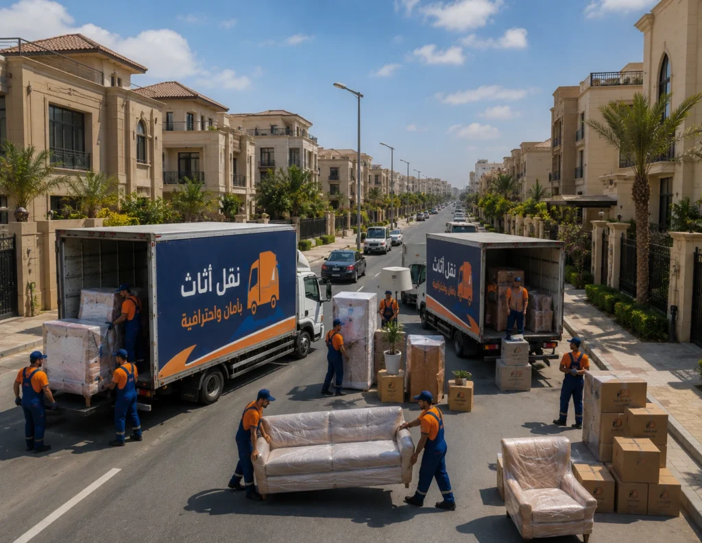 شركات نقل الأثاث بالشيخ زايد