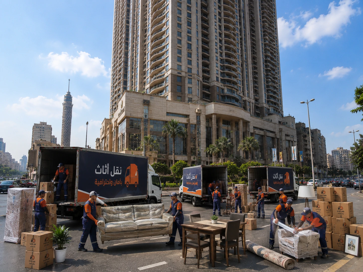 شركة المتمكن لنقل الأثاث